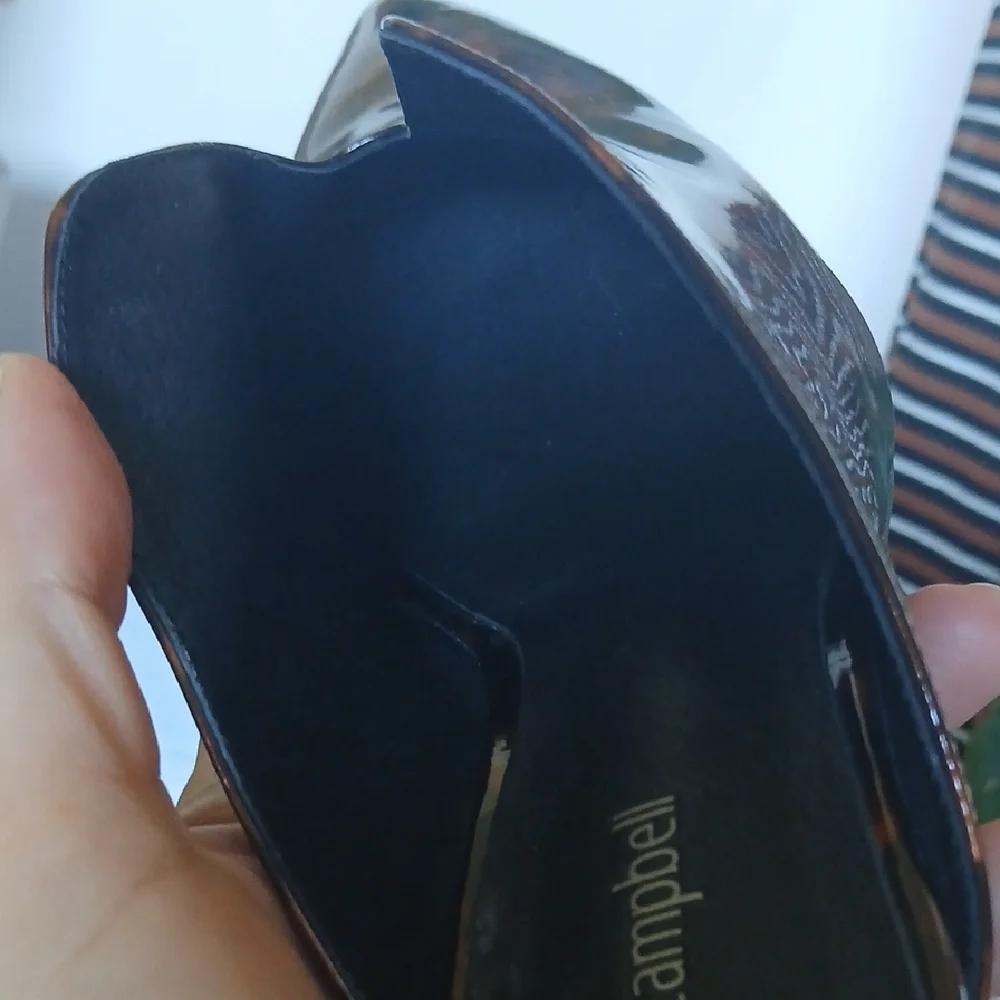 Jeffrey Campbell SALTAIRE Tortoiseshell Mules 8.5 - Picture 10 of 10